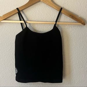 Free People black tank movement Bra Yoga XS EUC